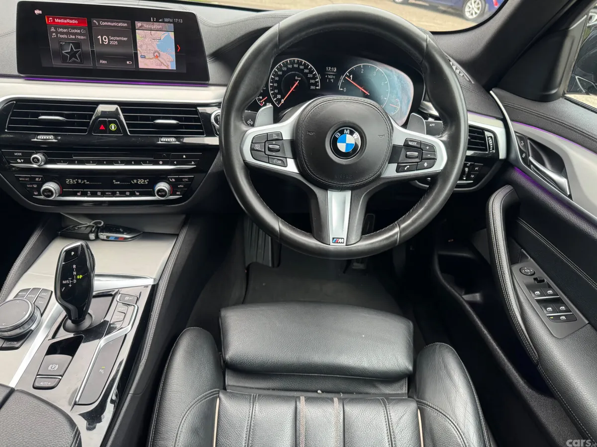 BMW 5-Series Saloon, Diesel, 2019, Black
