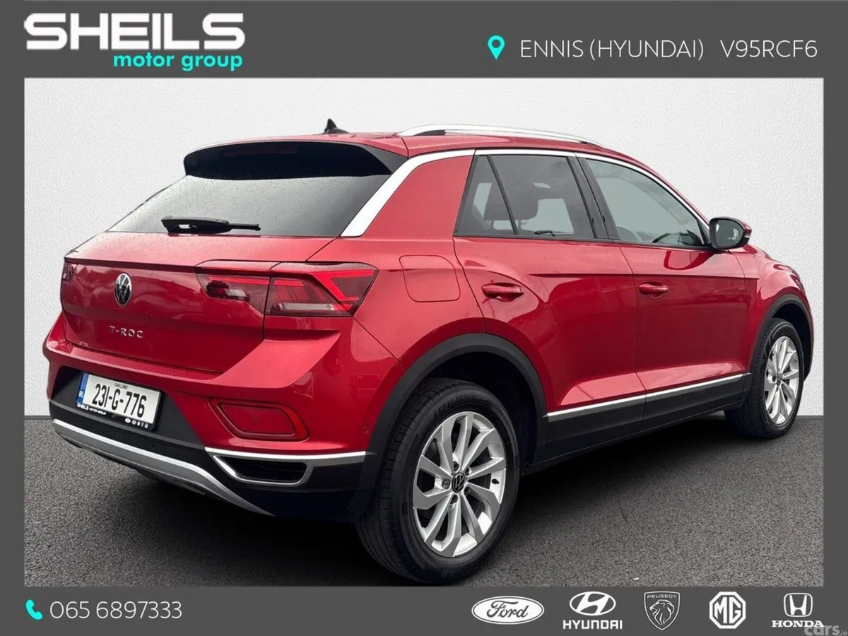 Volkswagen T-Roc SUV, Diesel, 2023, Red