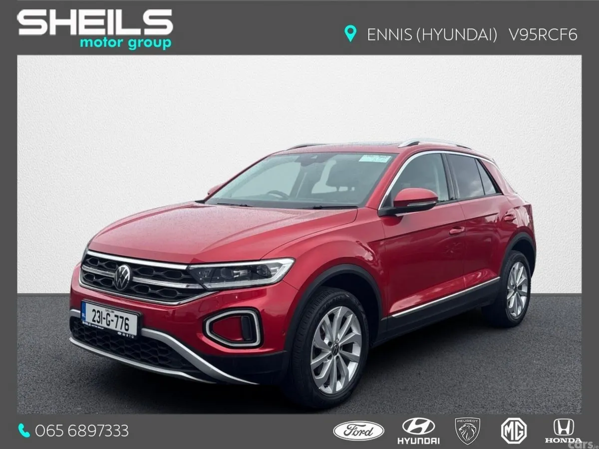 Volkswagen T-Roc SUV, Diesel, 2023, Red