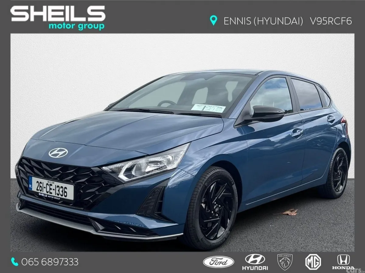 Hyundai i20 Hatchback, Petrol, 2026, Blue