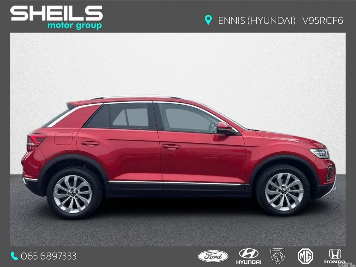 Volkswagen T-Roc SUV, Diesel, 2023, Red