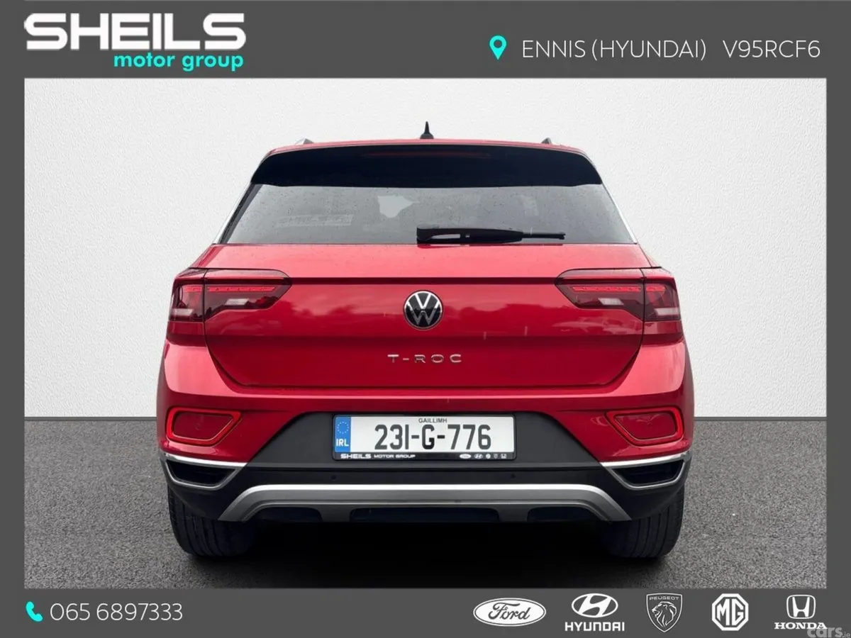 Volkswagen T-Roc SUV, Diesel, 2023, Red