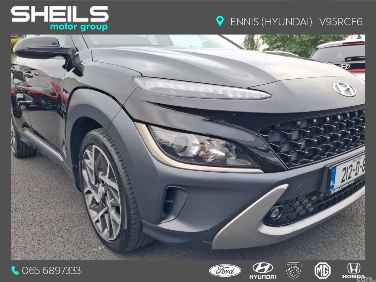 Hyundai KONA MPV, Petrol Hybrid, 2021, Black