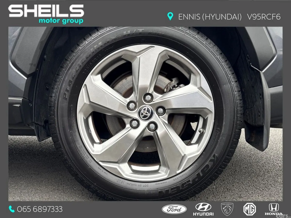 Toyota RAV4 SUV, Petrol Hybrid, 2021, Grey