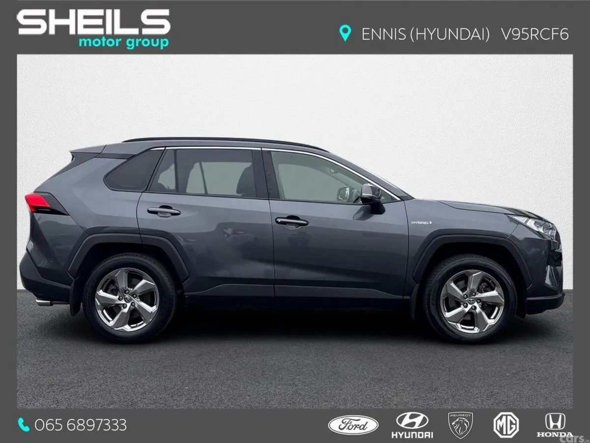 Toyota RAV4 SUV, Petrol Hybrid, 2021, Grey