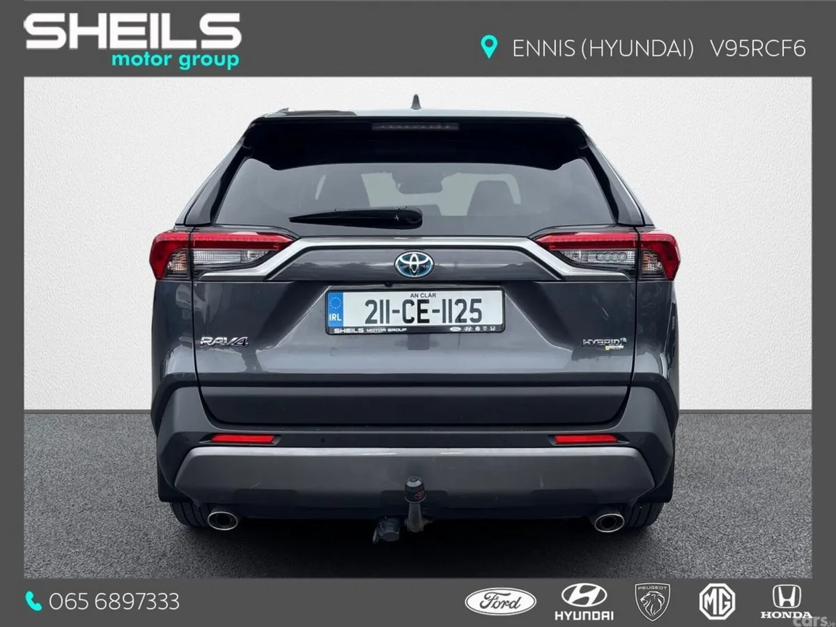 Toyota RAV4 SUV, Petrol Hybrid, 2021, Grey