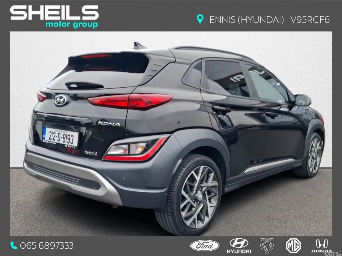 Hyundai KONA MPV, Petrol Hybrid, 2021, Black