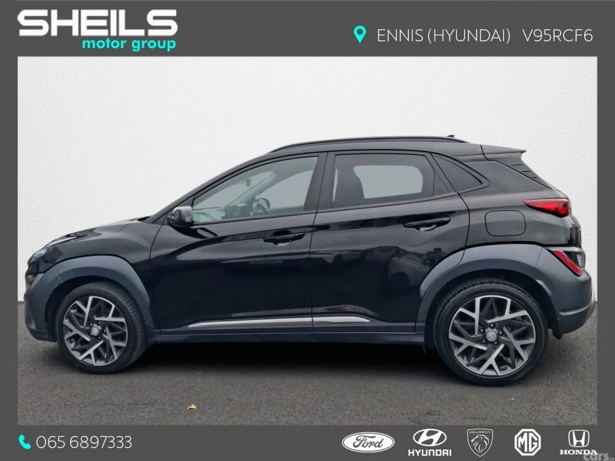 Hyundai KONA MPV, Petrol Hybrid, 2021, Black
