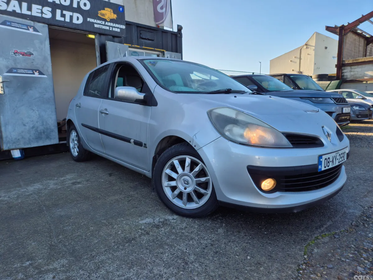 Renault Clio Hatchback, Petrol, 2008, Silver