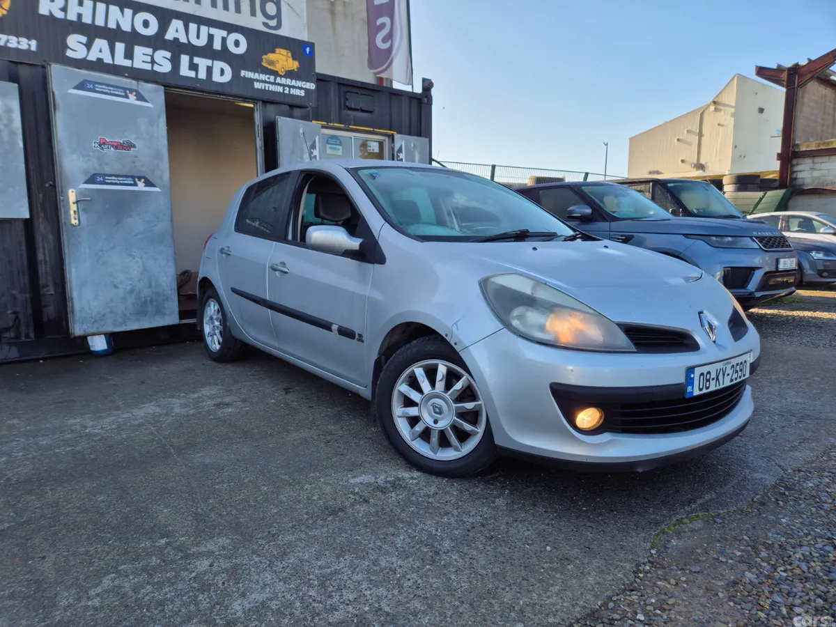 Renault Clio Hatchback, Petrol, 2008, Silver