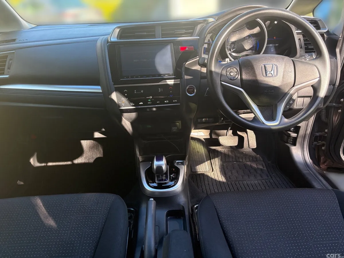 Honda Fit Hatchback, Petrol Hybrid, 2017, Brown