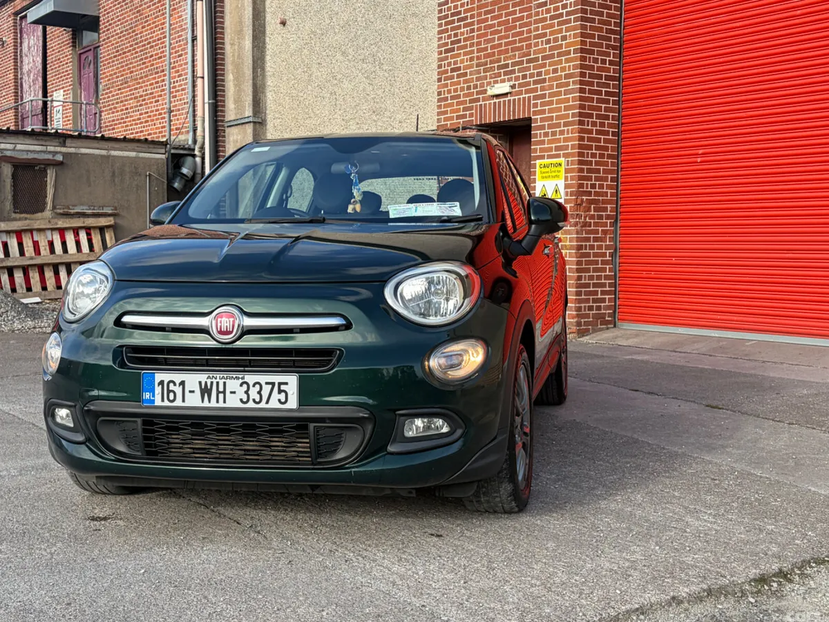 Fiat 500X SUV, Petrol, 2016, Green