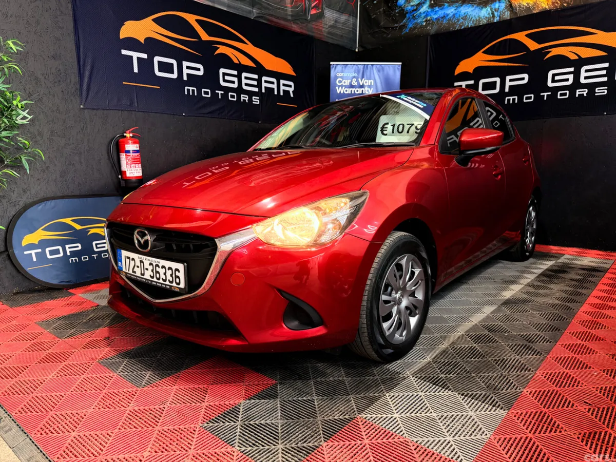 Mazda Demio Hatchback, Petrol, 2017, Red