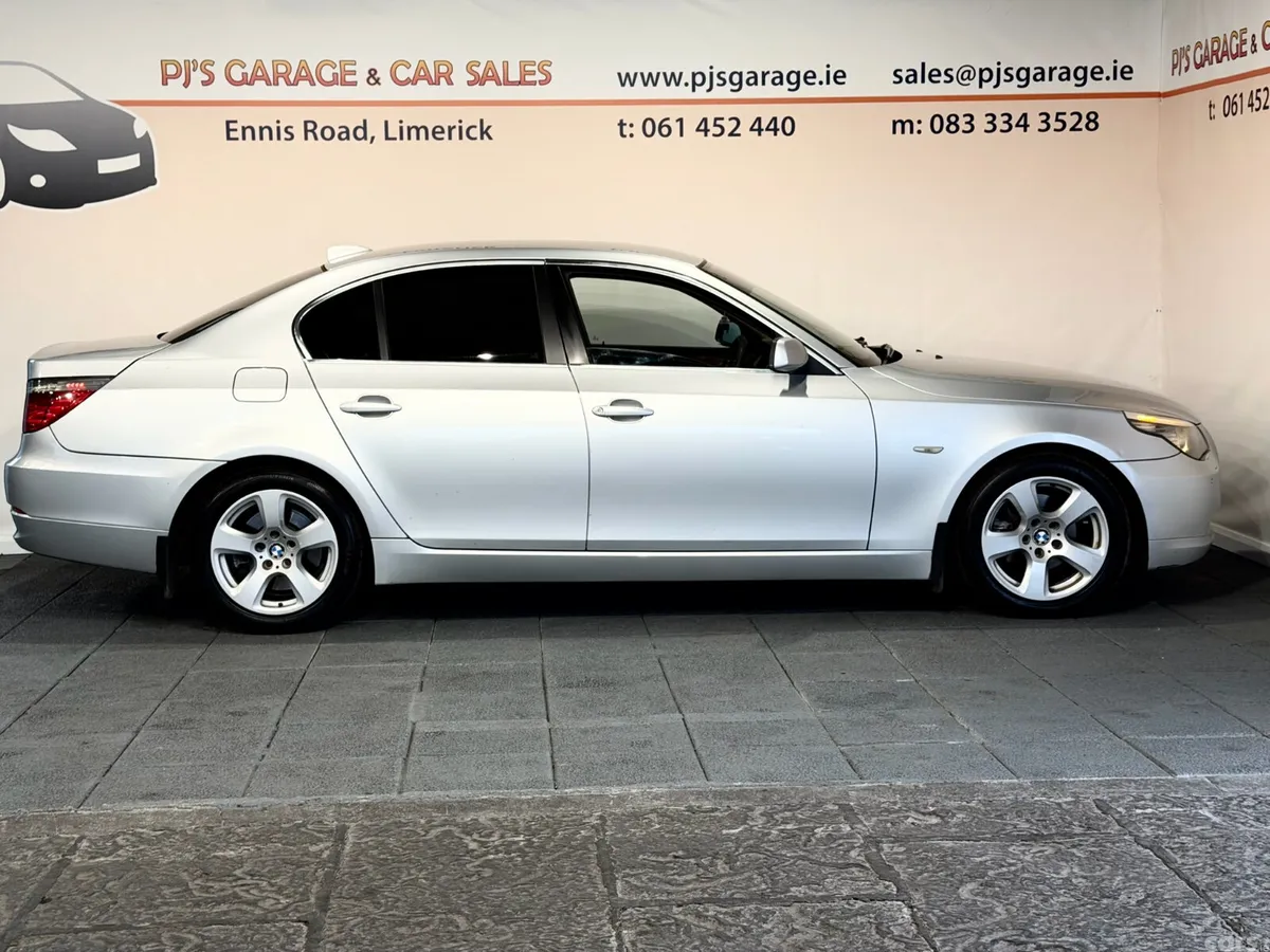 BMW 5-Series Saloon, Diesel, 2007, Silver