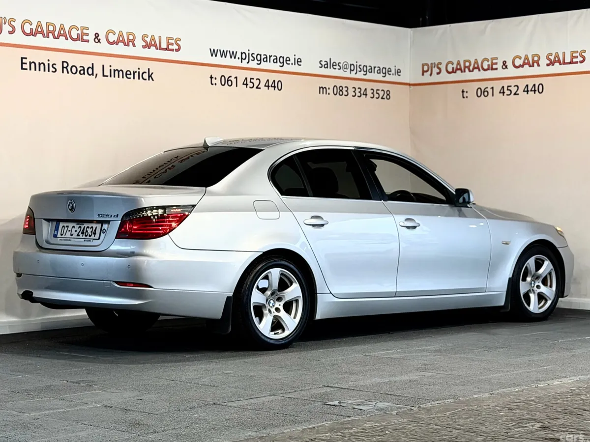 BMW 5-Series Saloon, Diesel, 2007, Silver