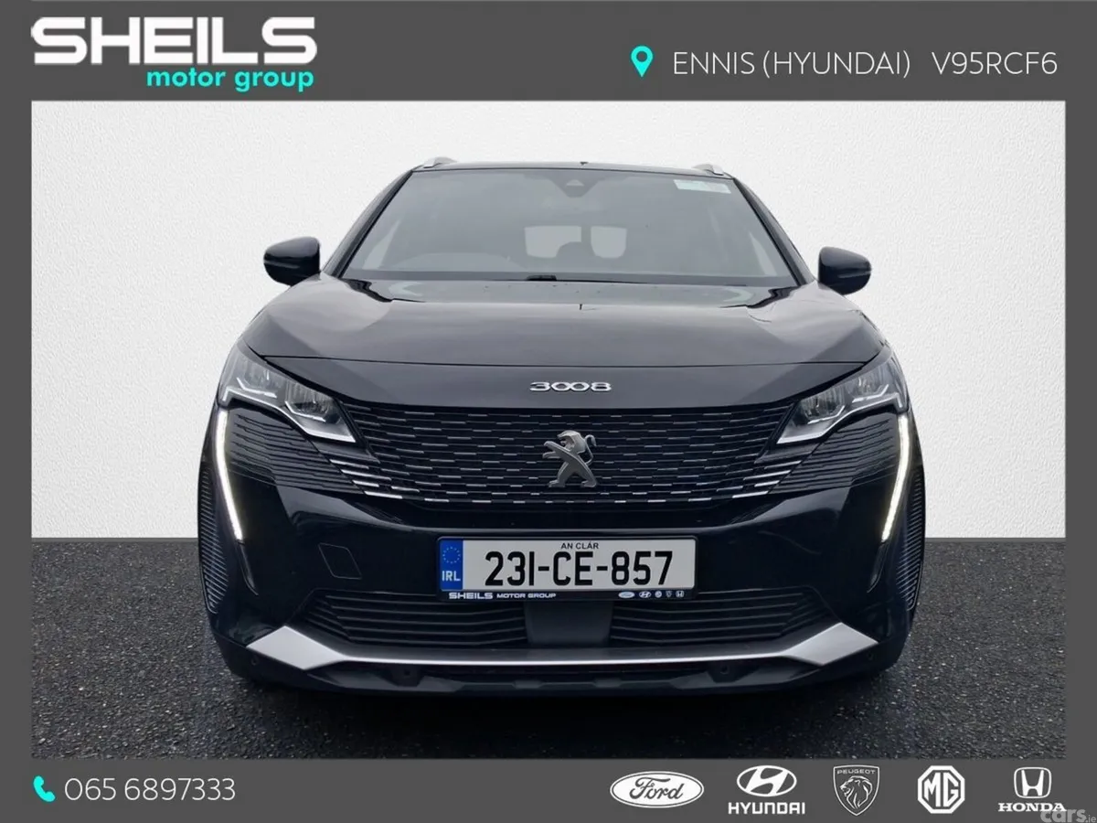 Peugeot 3008 MPV, Diesel, 2023, Black