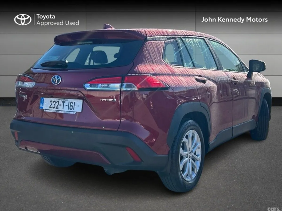 Toyota Corolla Cross SUV, Petrol Hybrid, 2023, Red