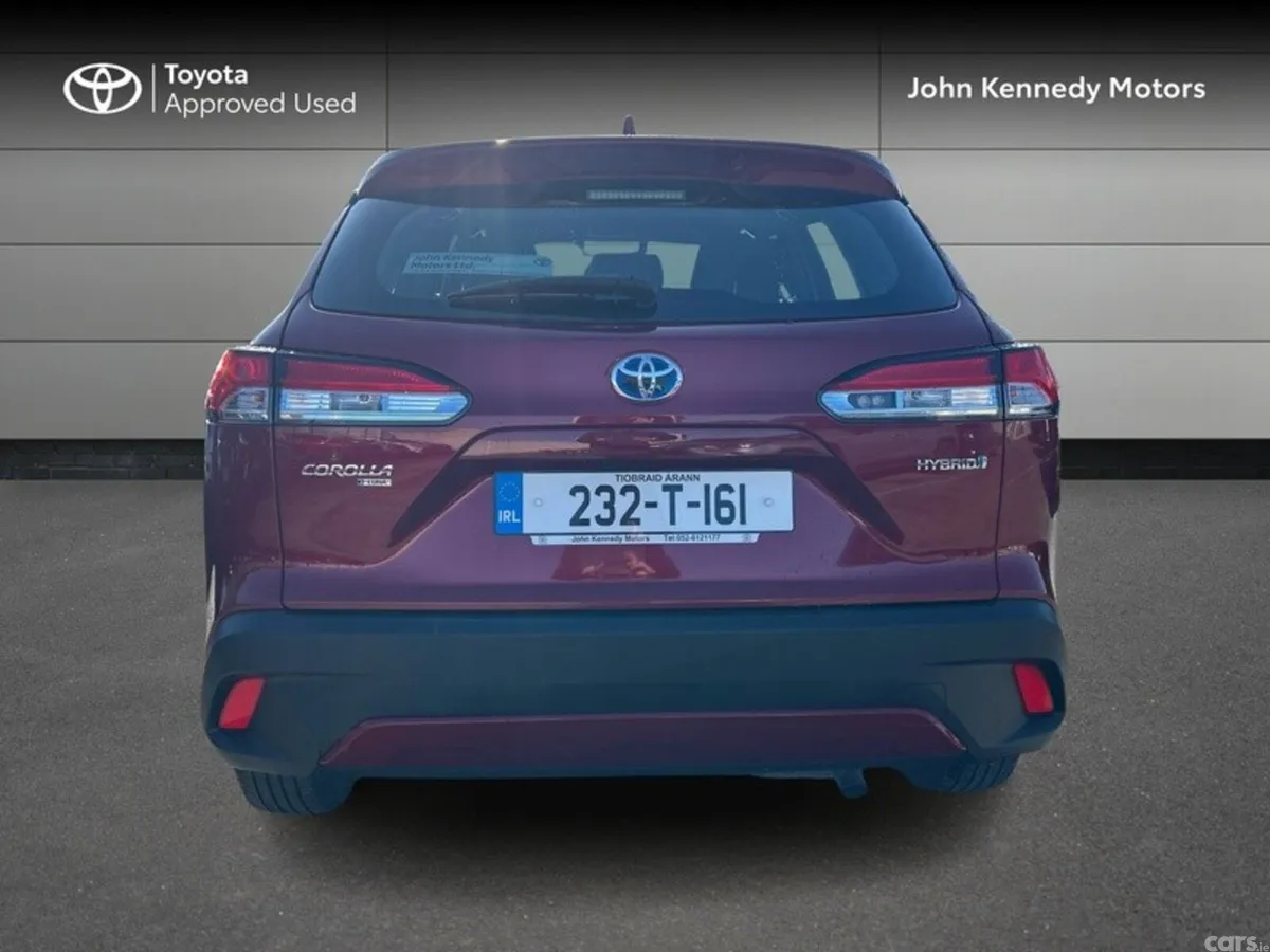 Toyota Corolla Cross SUV, Petrol Hybrid, 2023, Red
