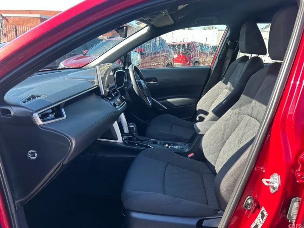 Toyota Corolla Cross SUV, Petrol Hybrid, 2023, Red