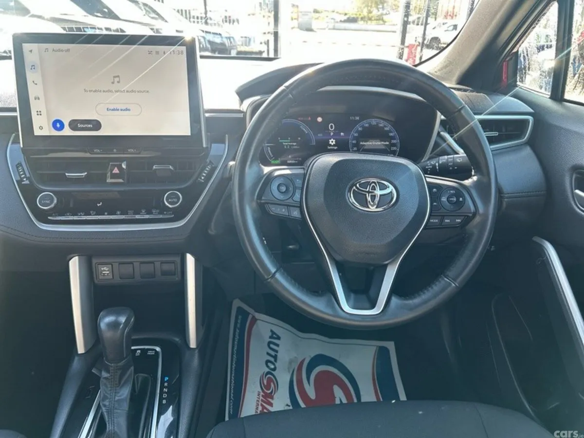 Toyota Corolla Cross SUV, Petrol Hybrid, 2023, Red