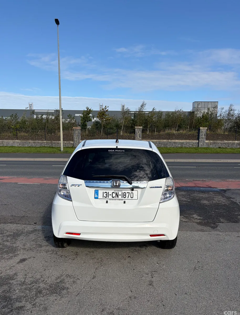 Honda Fit Hatchback, Petrol Hybrid, 2013, White