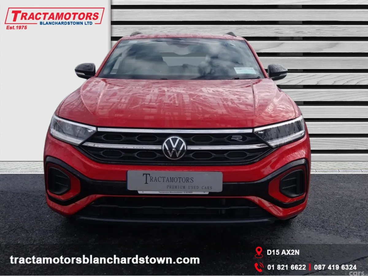 Volkswagen T-Roc SUV, Petrol, 2022, Red