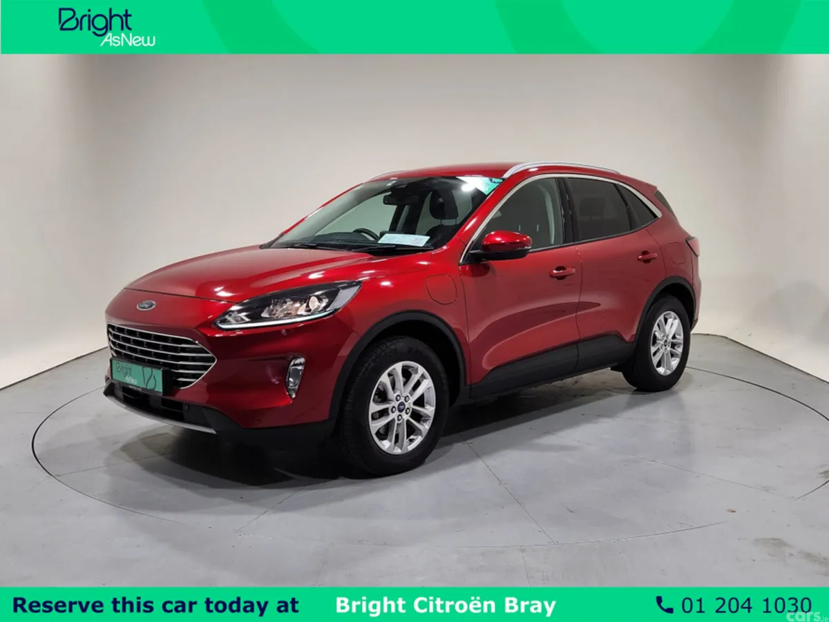 Ford Kuga MPV, Petrol Plug-in Hybrid, 2021, Red