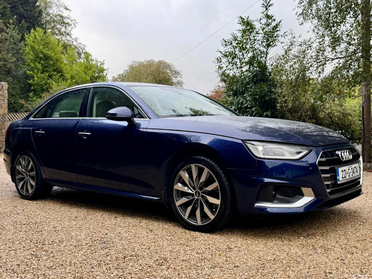 Audi A4 Saloon, Diesel, 2022, Blue