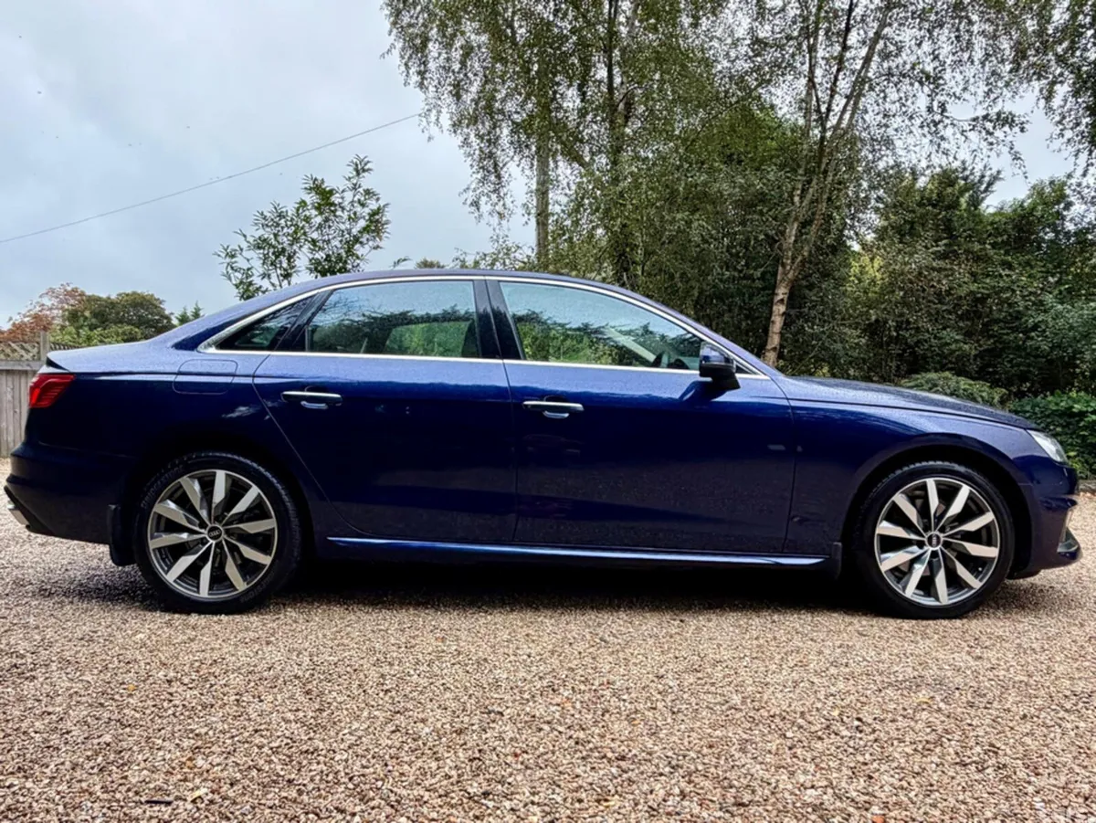 Audi A4 Saloon, Diesel, 2022, Blue