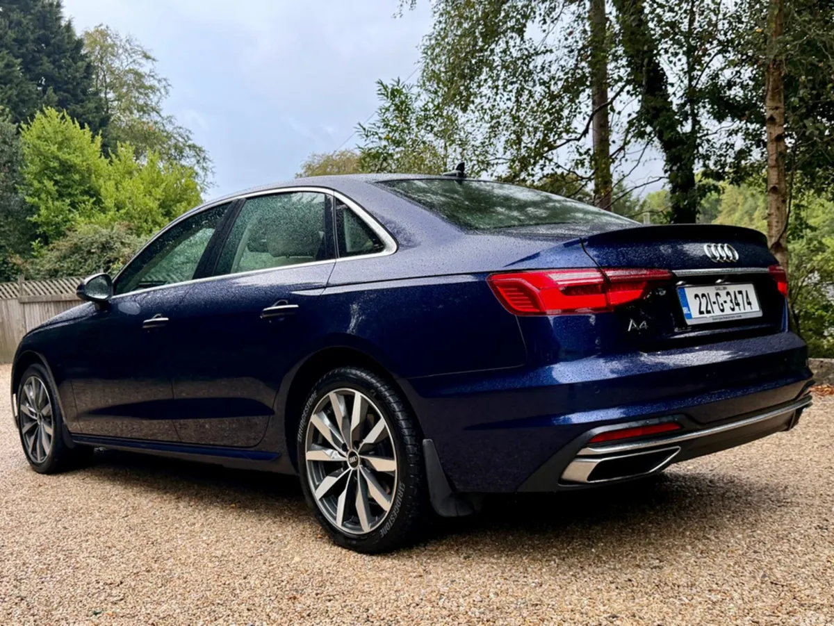 Audi A4 Saloon, Diesel, 2022, Blue