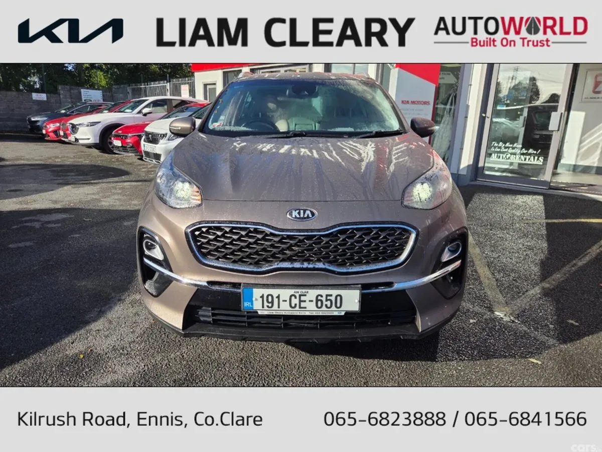 Kia Sportage MPV, Diesel, 2019, Brown