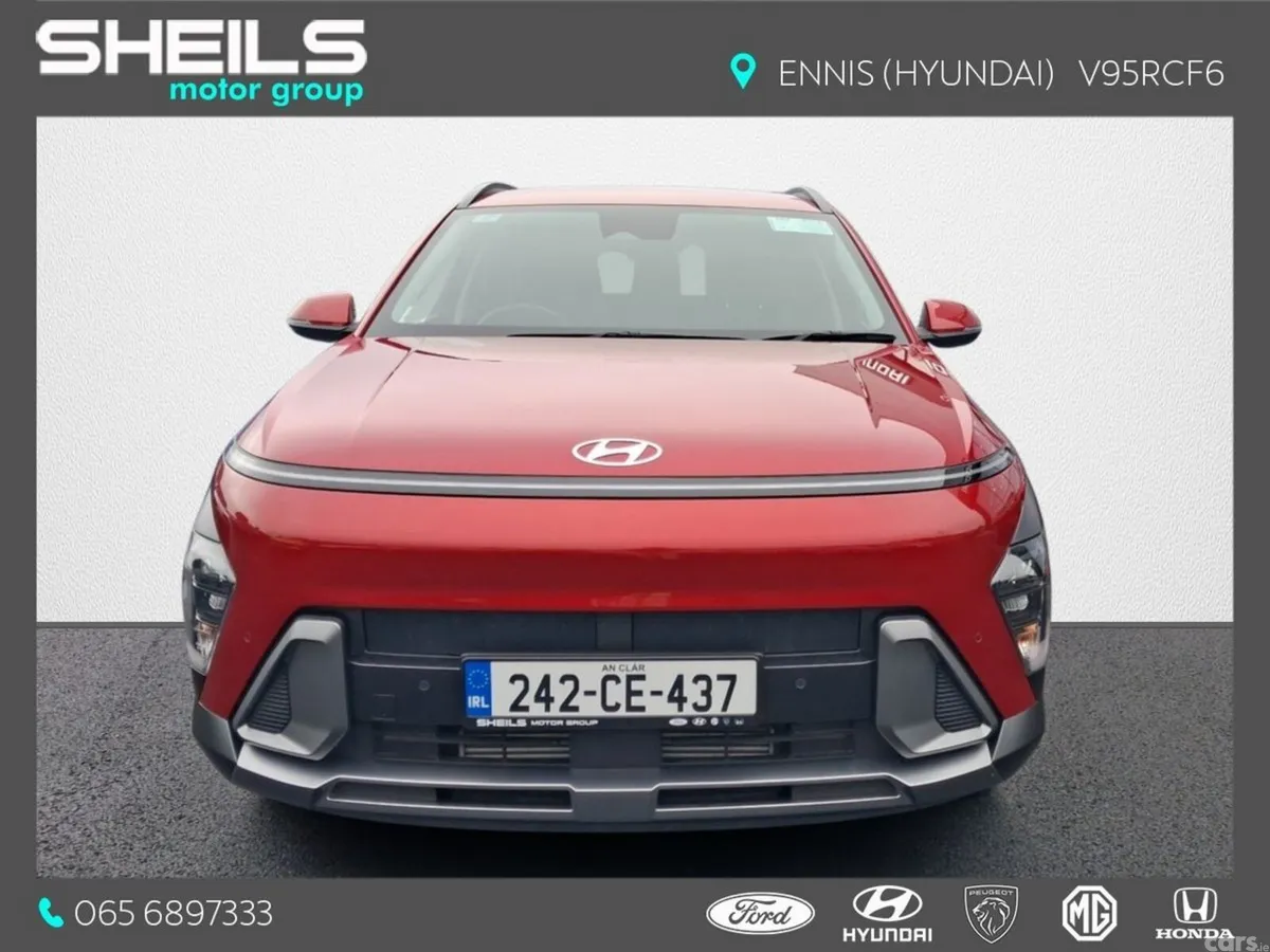 Hyundai KONA MPV, Petrol, 2024, Red
