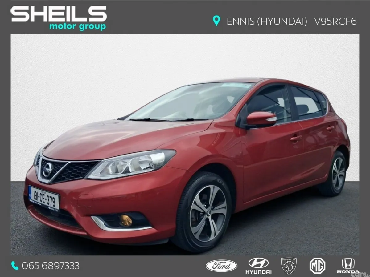 Nissan Pulsar Hatchback, Petrol, 2019, Red