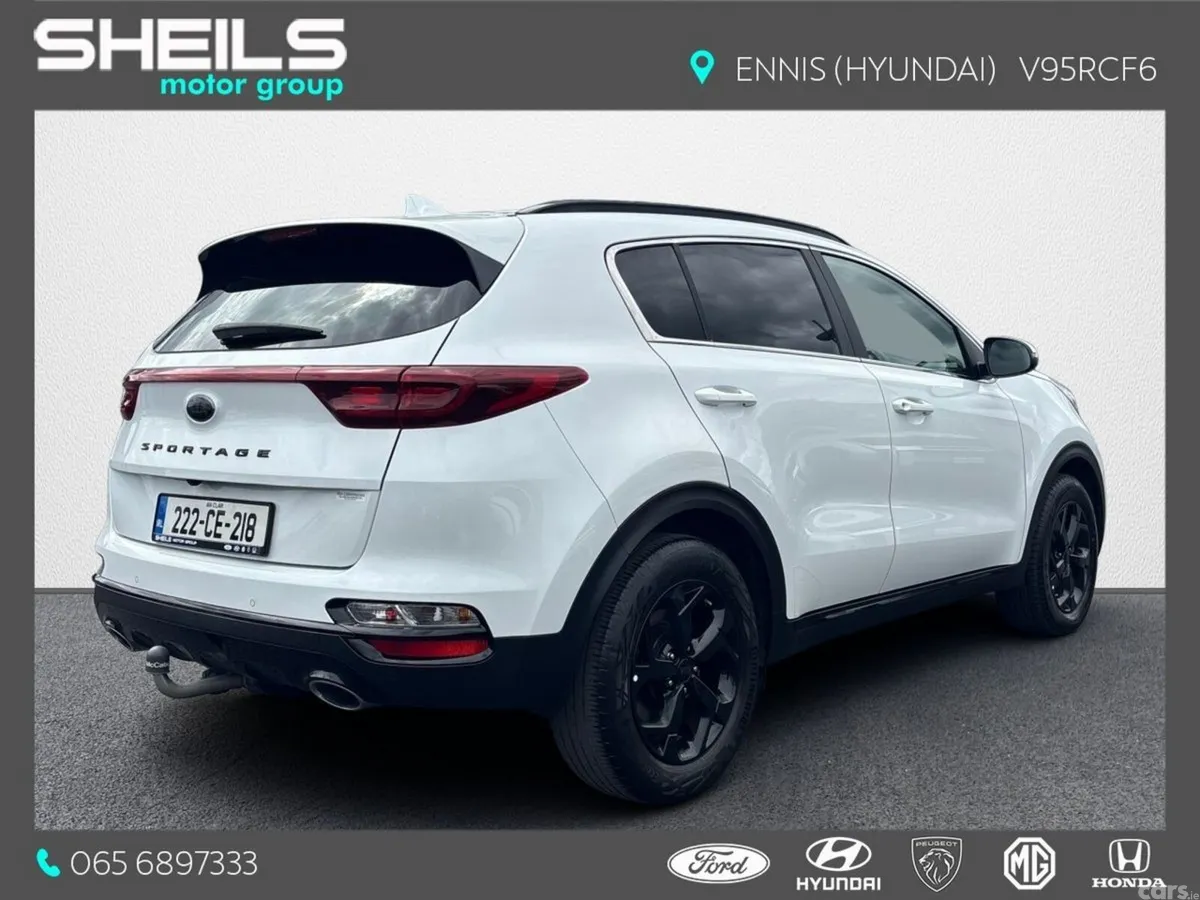 Kia Sportage SUV, Diesel Hybrid, 2022, White