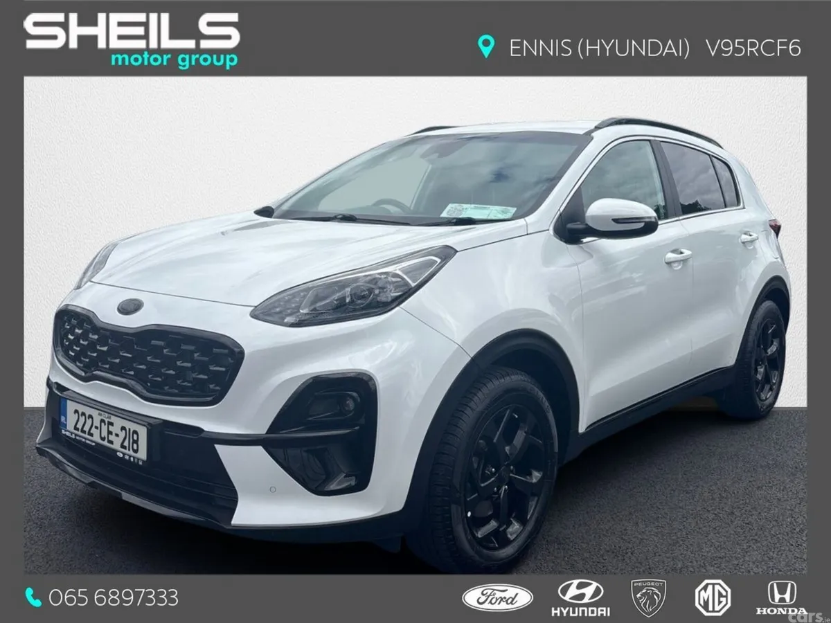 Kia Sportage SUV, Diesel Hybrid, 2022, White