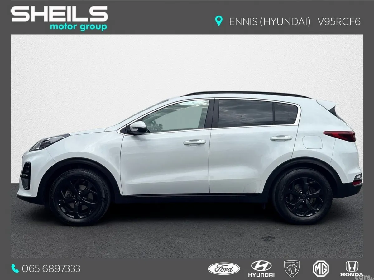 Kia Sportage SUV, Diesel Hybrid, 2022, White