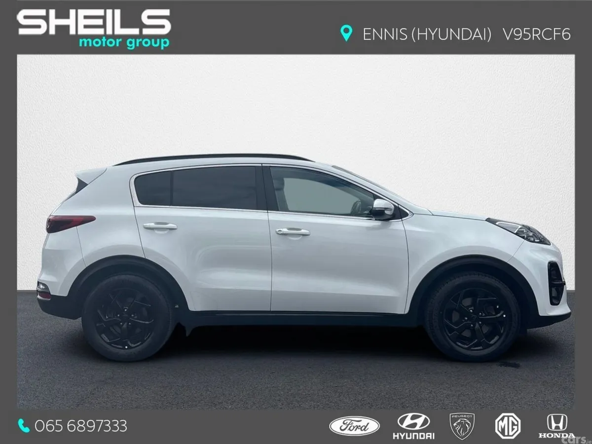 Kia Sportage SUV, Diesel Hybrid, 2022, White