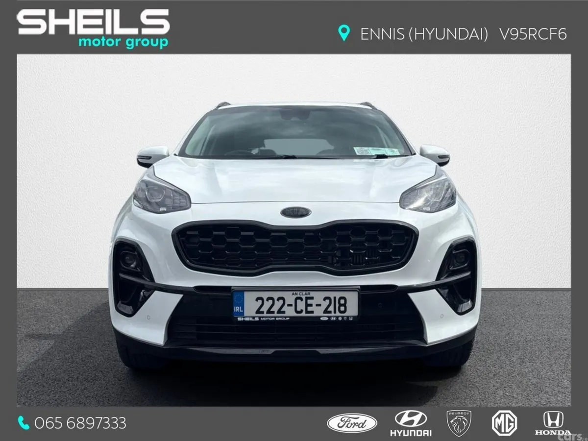 Kia Sportage SUV, Diesel Hybrid, 2022, White