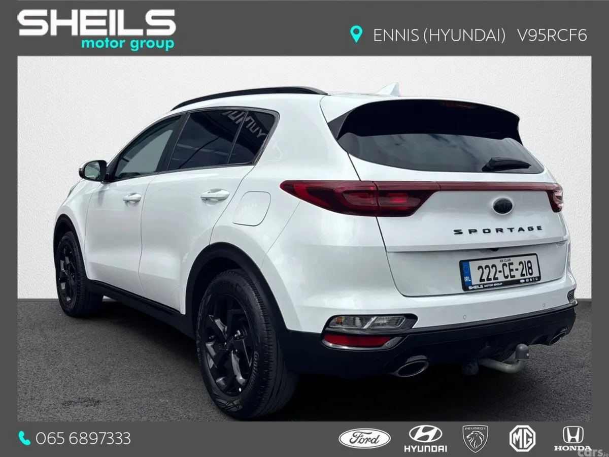Kia Sportage SUV, Diesel Hybrid, 2022, White