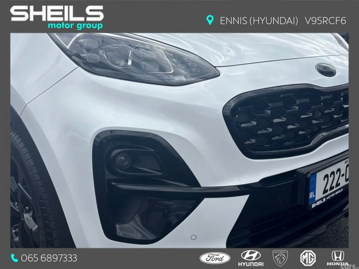 Kia Sportage SUV, Diesel Hybrid, 2022, White