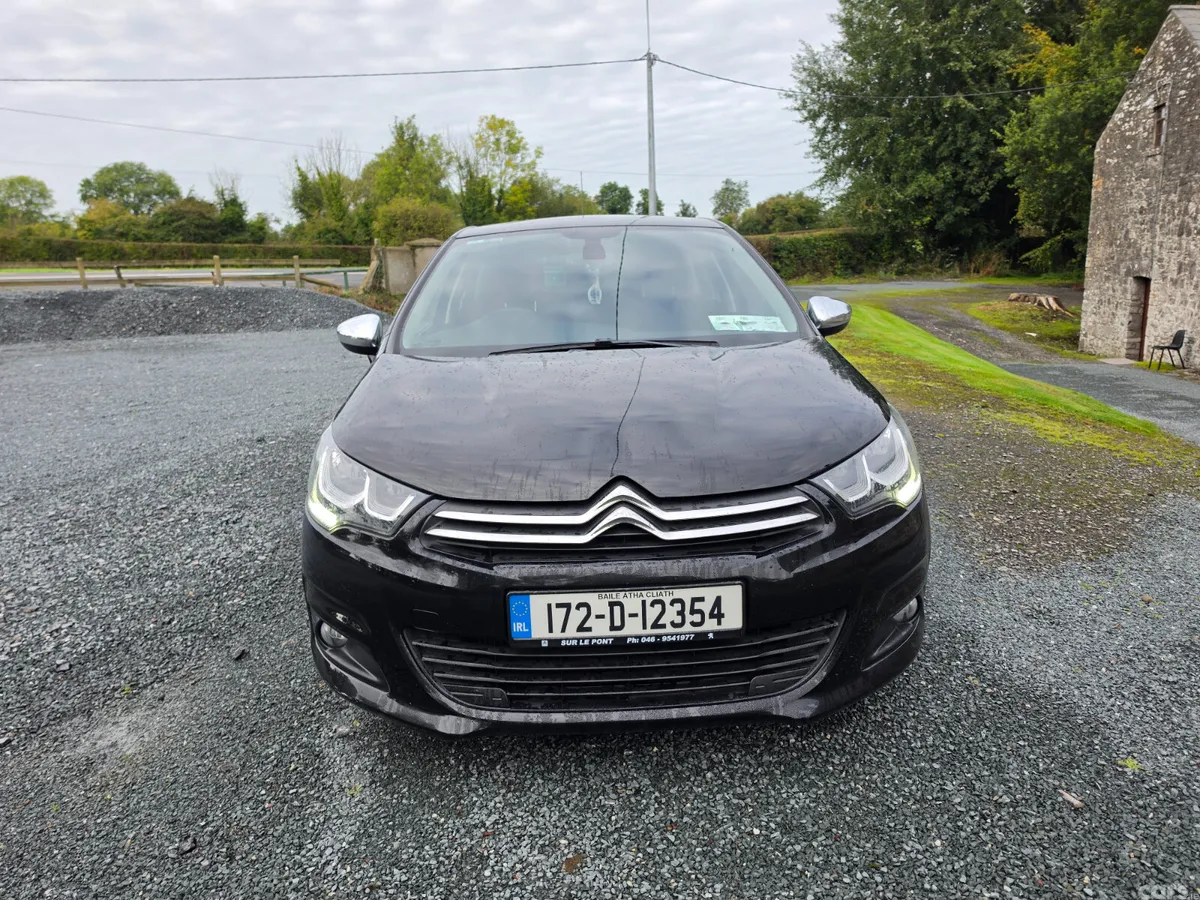 Citroen C4 Hatchback, Diesel, 2017, Black