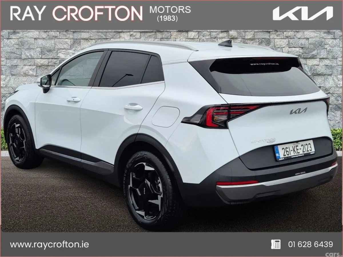 Kia Sportage SUV, Diesel Hybrid, 2026, White