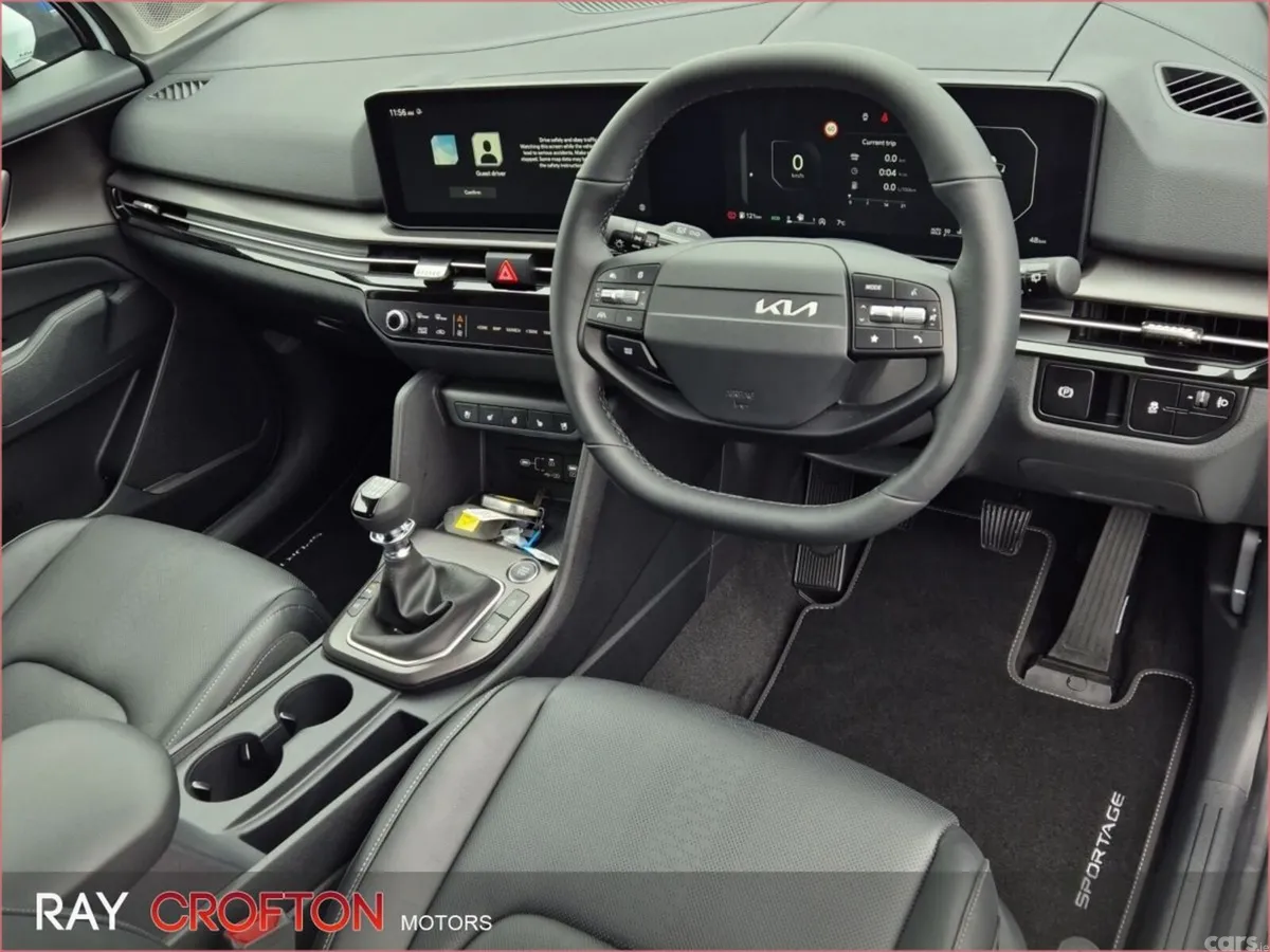 Kia Sportage SUV, Diesel Hybrid, 2026, White