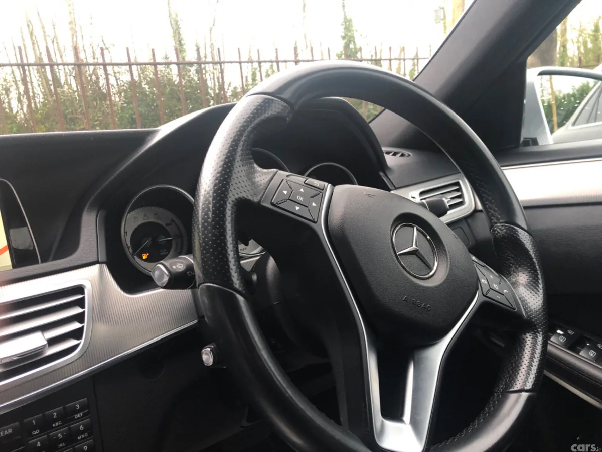 Mercedes-Benz E-Class Saloon, Diesel Hybrid, 2014, Silver