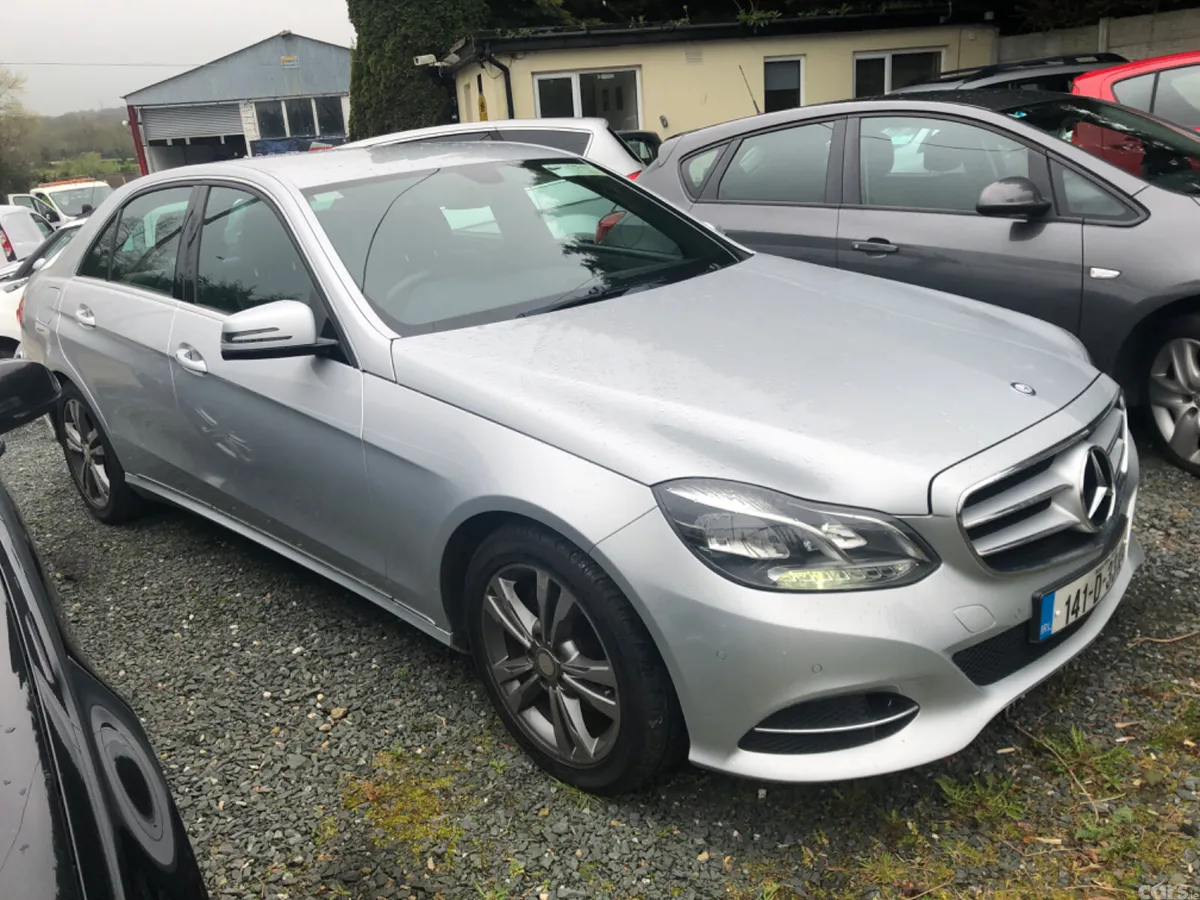 Mercedes-Benz E-Class Saloon, Diesel Hybrid, 2014, Silver
