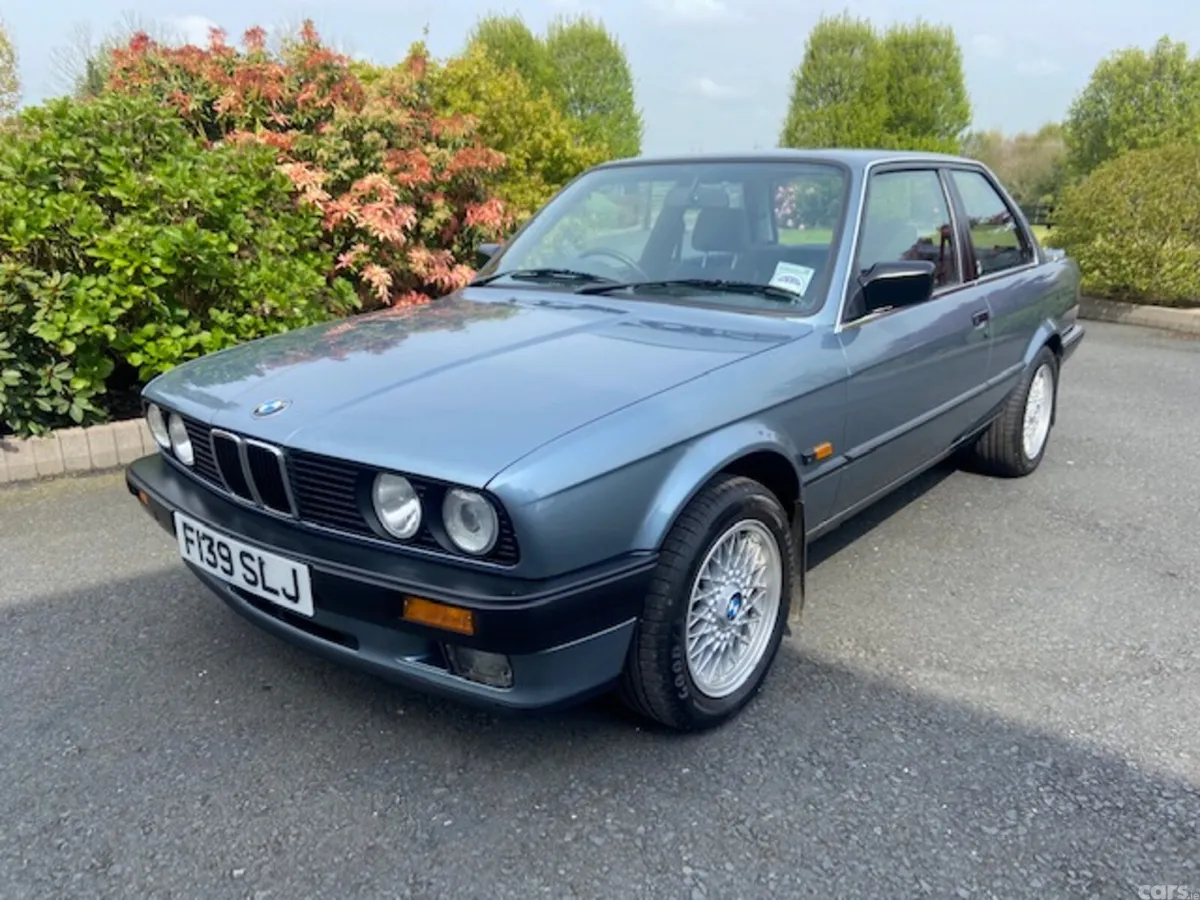 BMW 3-Series Saloon, Petrol, 1988, Blue