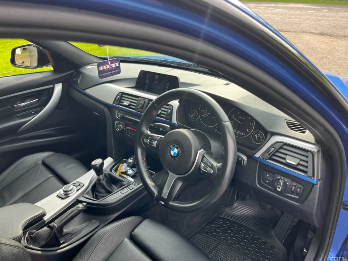BMW 3-Series Saloon, Diesel, 2014, Blue