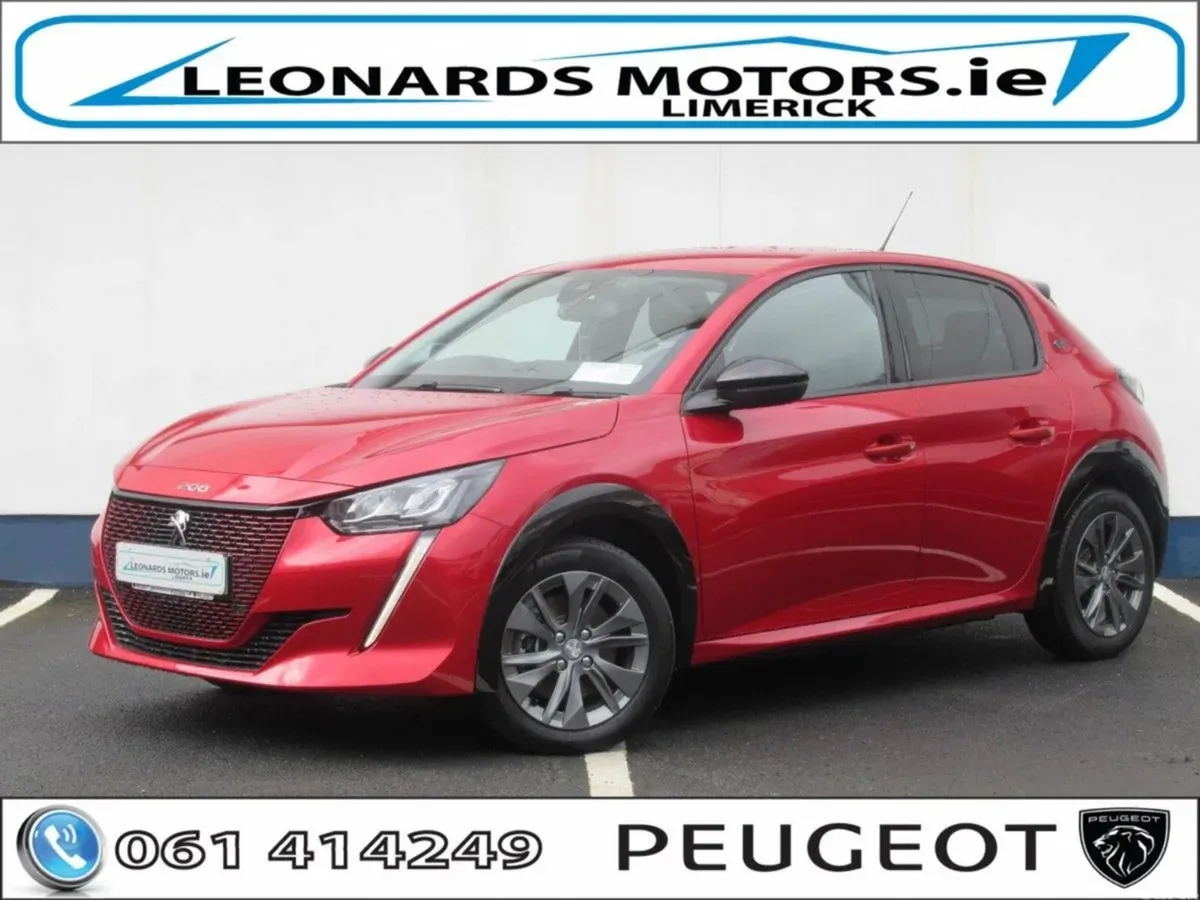 Peugeot 208 Hatchback, Electric, 2026, Red