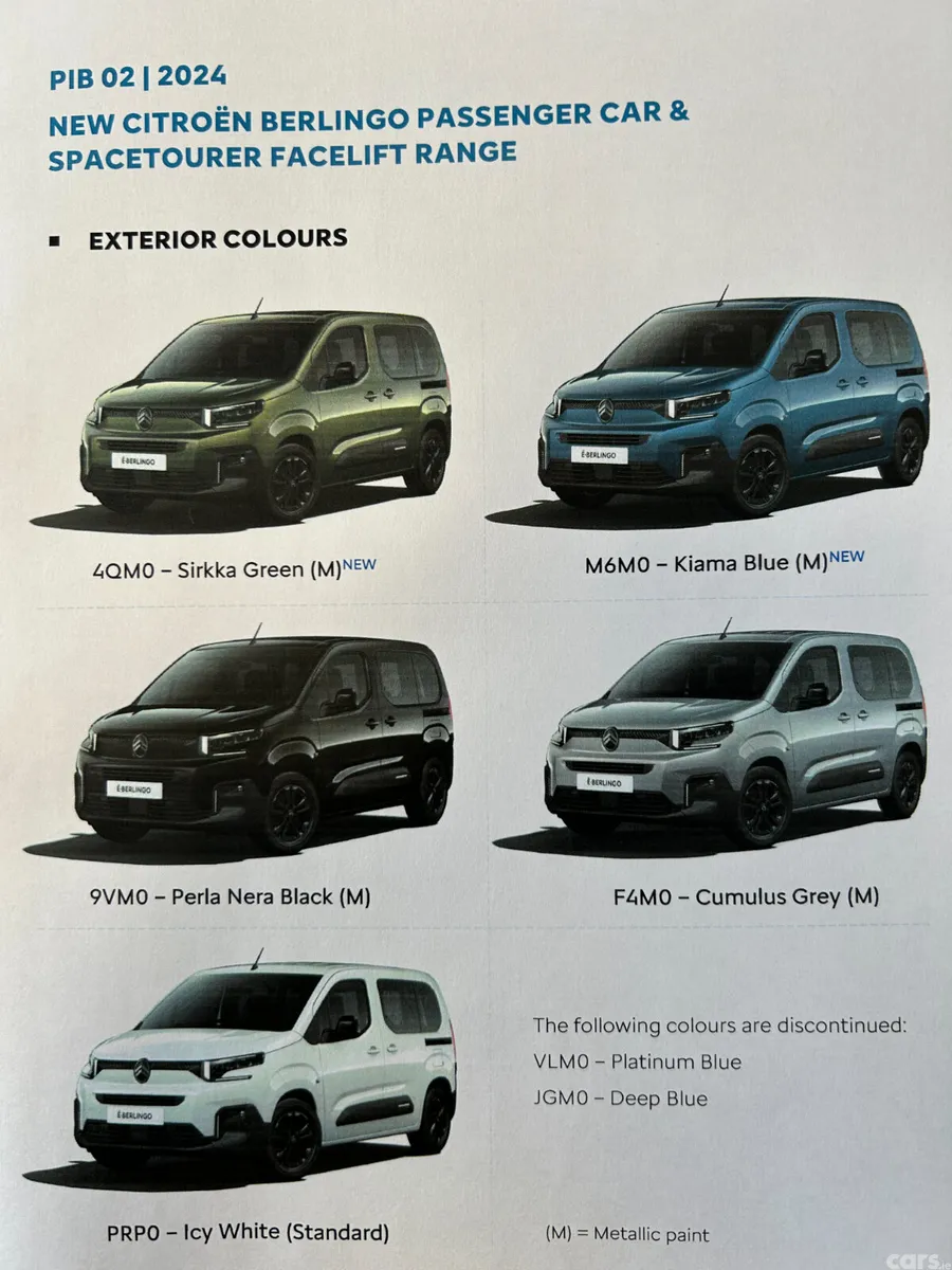 Citroen Berlingo MPV, Diesel, 2027, Black