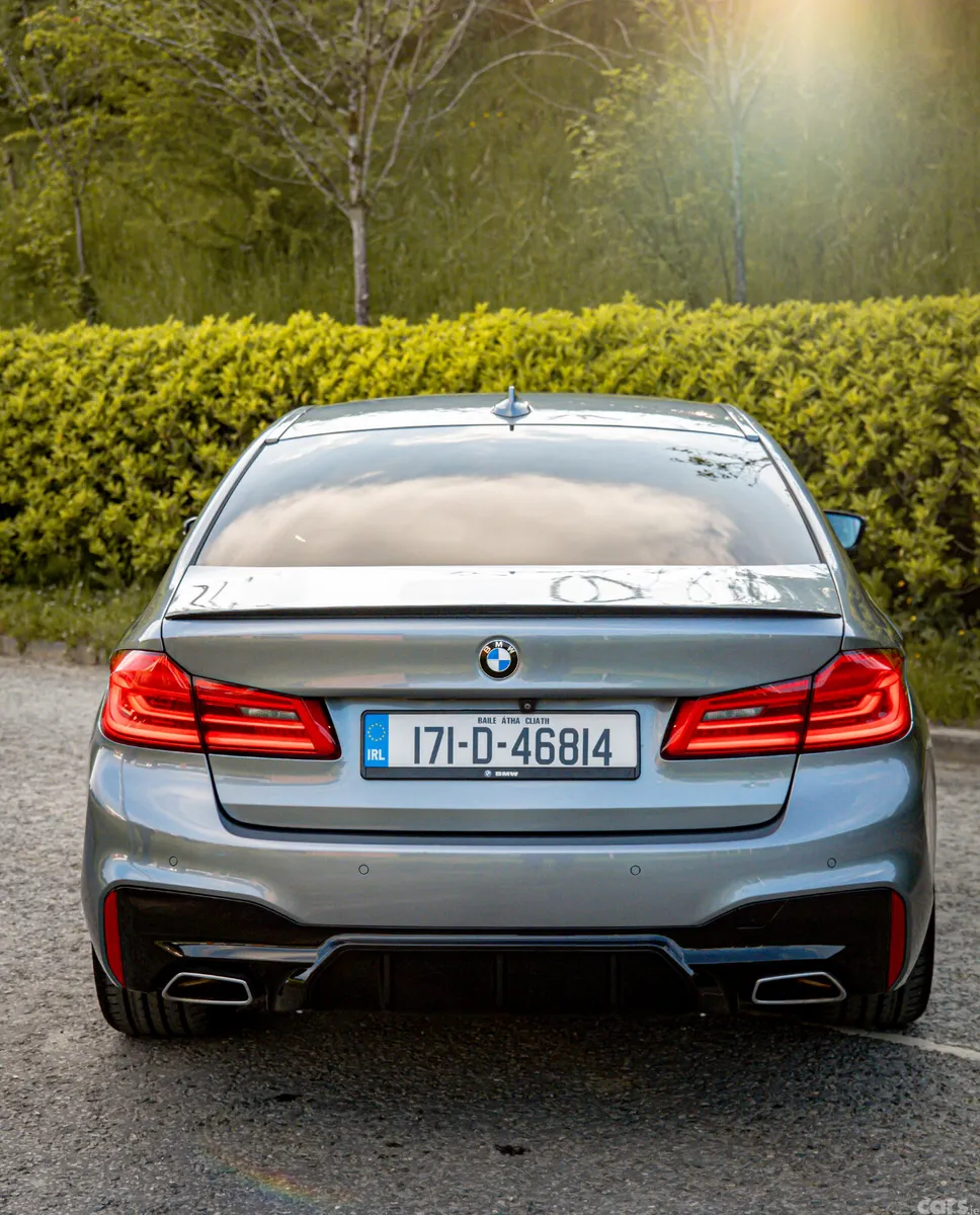 BMW 5-Series Saloon, Diesel, 2017, Blue